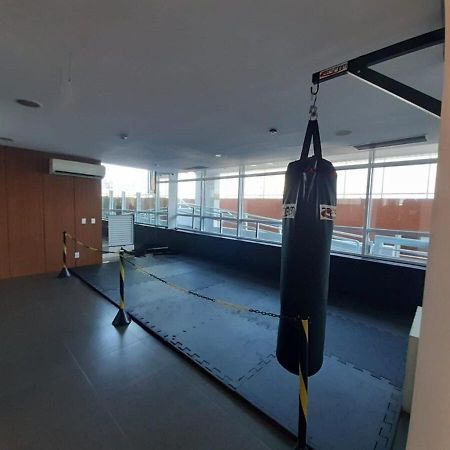 Lazer Completo Com Piscina E Sauna No Gonzaga Santos Kültér fotó