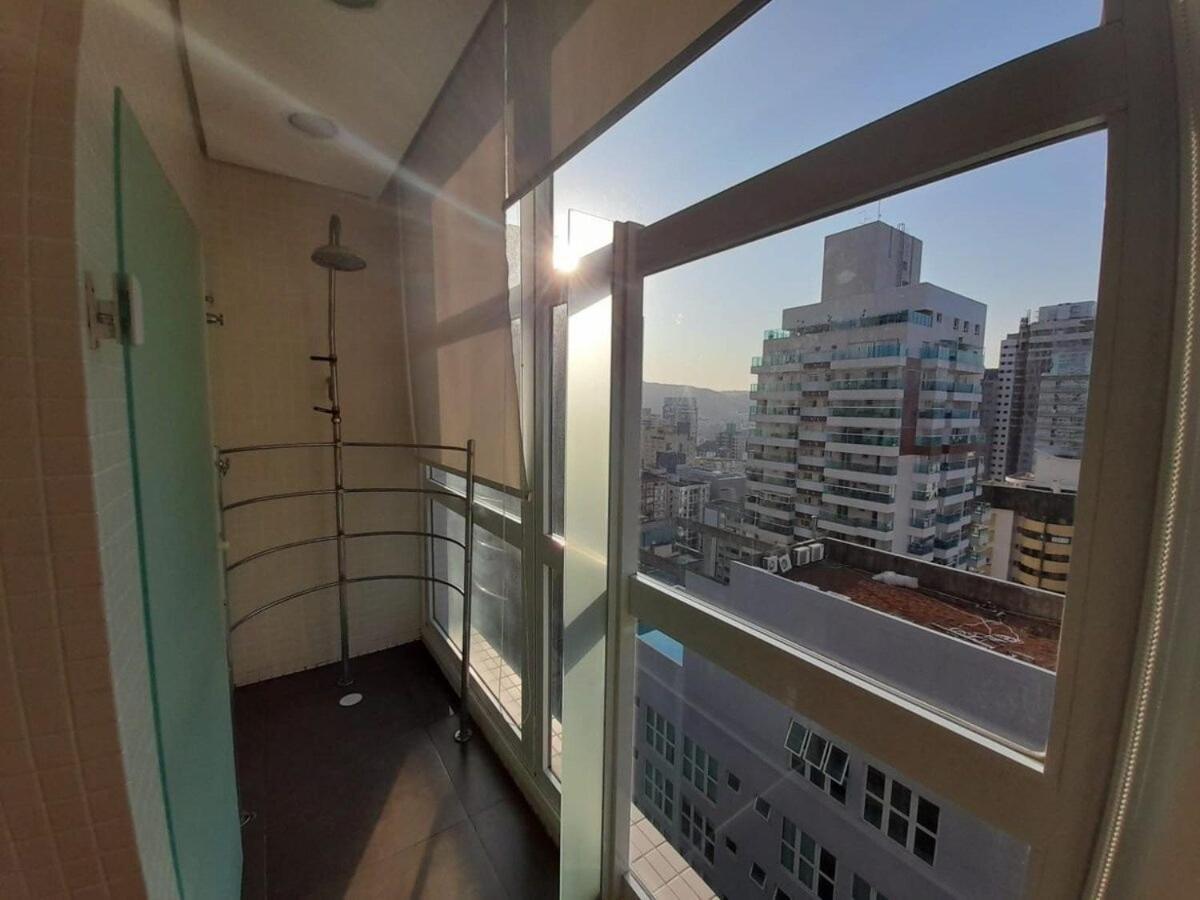 Lazer Completo Com Piscina E Sauna No Gonzaga Santos Kültér fotó