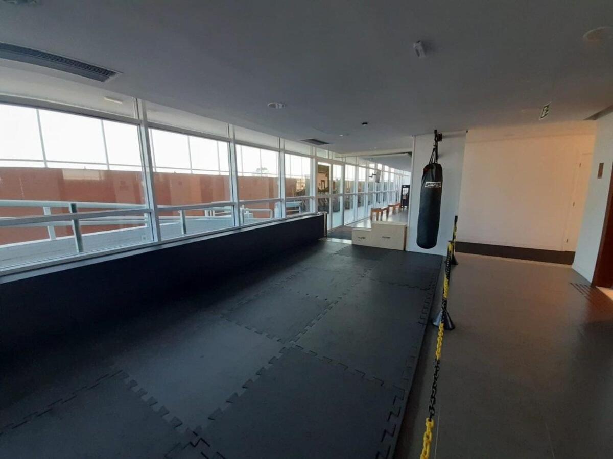 Lazer Completo Com Piscina E Sauna No Gonzaga Santos Kültér fotó