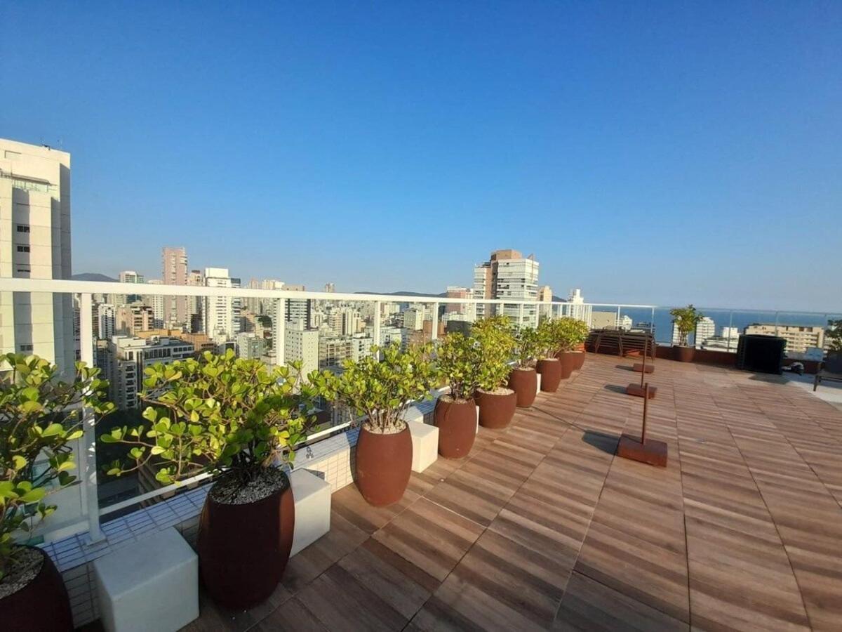Lazer Completo Com Piscina E Sauna No Gonzaga Santos Kültér fotó
